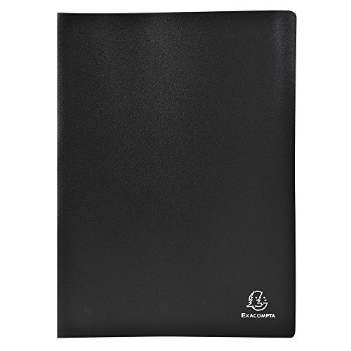 Exacompta Opak - Portalistini, 24X32 Cm 10 Buste, Nero