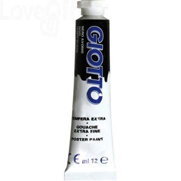 Giotto Tempera In Tubetto 21 Ml (Nero Avorio)
