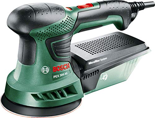 Bosch 06033A3020 Levigatrice Eccentrica Pex 300 Ae, 270 W