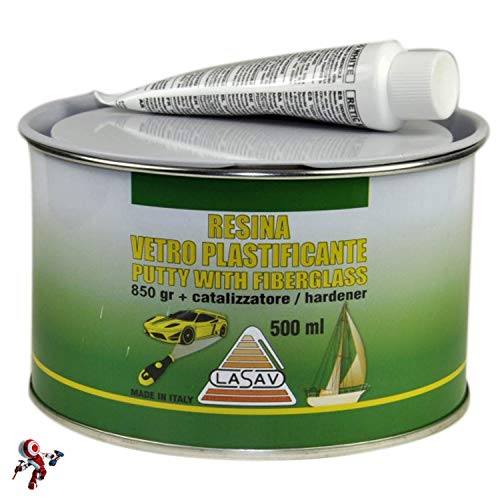 Stucco In Pasta Per Vetroresina Con Catalizzatore 500 Ml Vetroresina In Pasta Ideale Per Carrozzeria