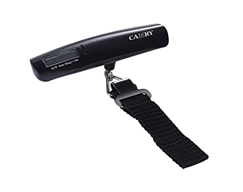 Camry Bilancia Digitale Pesa Bagagli/Bilancia Sospesa Pesa Valigie Con Funzione Di Tara E Display Lcd Per Uso Domestico Da Viaggio 110 Lb / 50 Kg Capa