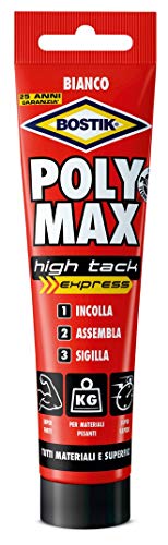 Bostik Polymax High Tack Tubo Bianco Gr.165 Pz 1,000