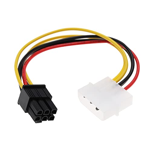 Vgol 2Pcs 4 Pin Molex Maschio A 6 Pin Pci-E Maschio Scheda Grafica Cavo Di Alimentazione Adattatore Express Cavo Adattatore Grafico Cavo Di Conversion