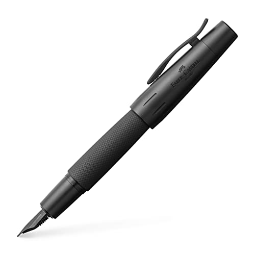 Faber-Castell 148621 Penna Stilografica E-Motion Pure Black F
