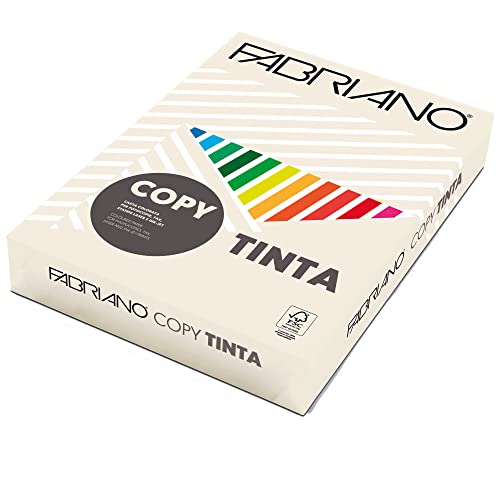 Carta In Risma Colorata Fabriano 500 Fogli A4 80Gr Avorio