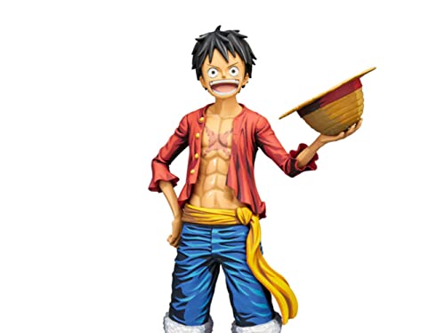 Banpresto One Piece - Monkey D. Luffy - Figurine Grandista Nero 28Cm