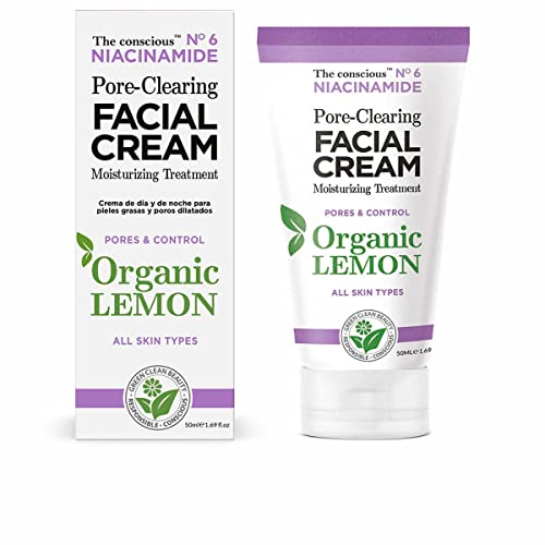 The Conscious Niacinamide Pore-Clearing Facial Cream Organic Lemon 50 Ml Mujer