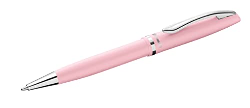 Pelikan, Penna Sfera Jazz Pastel Rose, Inchiostro Blu, Con Meccanismo A Rotazione, Indicata Per Documenti Ufficiali, Con Clip Elastica Inclusa