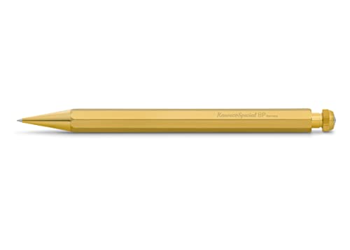 Kaweco Special Penna A Sfera I Kuli In Materiale Di Alta Qualità In Formato Ottogonale A Otto Bordi, 14 Cm, Con Mine Standard G2, In Ottone Ricaricabi