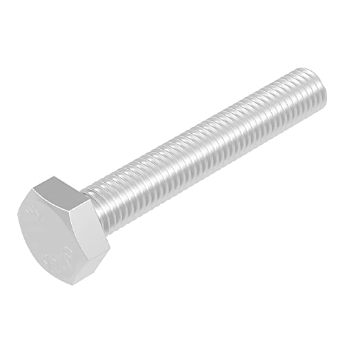 Seccaro Vite Esagonale M6 X 40 Mm, Acciaio Inox V2A Va A2, Din 933/Iso 4017, Esagono Esterno, 20 Pezzi