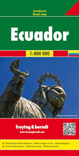 Ecuador 1:800.000: Wegenkaart 1:800 000: 198