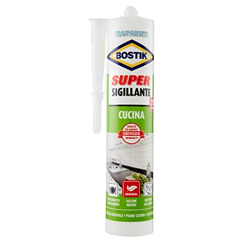 Bostik Super Sigillante Cucina 300Ml, Trasparente