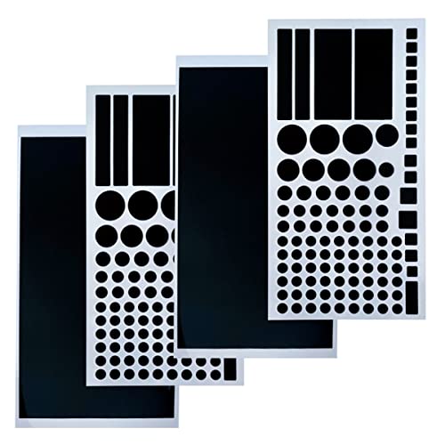 Dimming Light Sticker Oscura Il 60-80% Della Luce, Per Sveglie, Condizionatori D'Aria, Computer.Pellicola Oscurante Led Blocks 100% Di Luce Led, Per R
