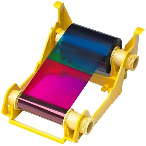 800033-848 Nastro A Colori Ymckok Per Stampante Per Card Zebra Zxp Serie 3 Zxp3 Stampante Fronte/Retro 165 Stampe 800033-848 Compatibile Con Nastro