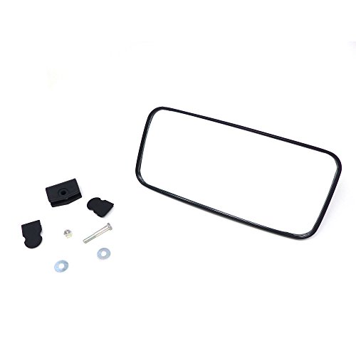 Ama Specchio Retrovisore Trattore 344X163 Mm: Specchietto Retrovisore Per Trattore, Morsetto Di Attacco Diametro 20 Mm