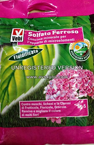 Solfato Ferroso Kg 5