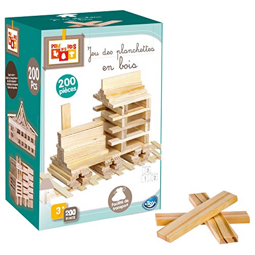 Betoys-Atm-114059 Betoys-Etoys-114059-200 Tavole, 114059, Colore Legno Naturale, Cm