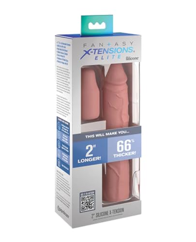 Fantasy X-Tensions Elite 8" Sleeve W/2" Plug - Light