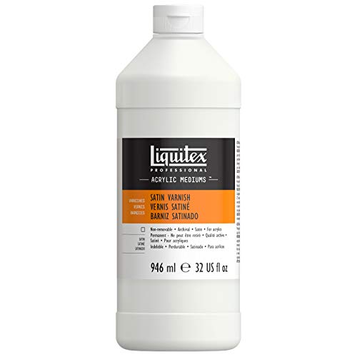 Liquitex Vernice Satinata Per Uso Professionale, Seidenmatter Firnis, 946 Ml, Confezione Da 1