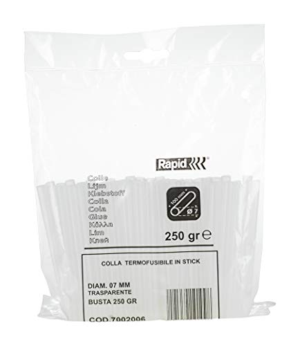 Rapid 57002006 Colla Rapid In Stick Da 7 Mm Trasparente Multiuso, Trasparente