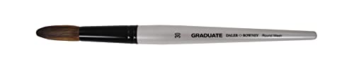 Daler Rowney - Pennello Graduate A Punta Tonda In Pelo Di Pony E Setole Sintetiche