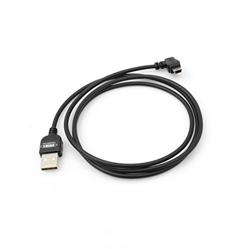 System-S Cavo Mini Usb Ad Angolo Di 90 Gradi, 1 M, Cavo Dati Sinistro, Cavo Dati