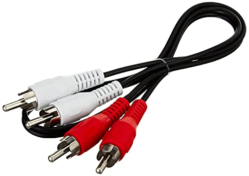 Goobay 50097 Cavo Di Collegamento Stereo 2 Rca, 0.2M Lunghezza Del Cavo