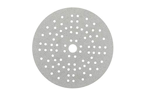 Mirka Iridium Premium Carta Abrasiva Ø 125 Mm A Strappo 89 Fori, Grana 320, 100 Pz / Per La Levigatura Di Vernice, Stucco, Fondo, Legno, Acciaio, Mate