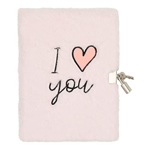 Draeger Paris 1886 76002985, Diario Intimo Peluche I Love You, Rosa