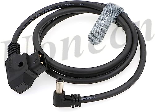 Uonecn D-Tap A Dc 12V 2.1Mm Cavo Ad Angolo Retto Anton Bauer Cavo Di Alimentazione Per Monitor Lcd Kipro 1M