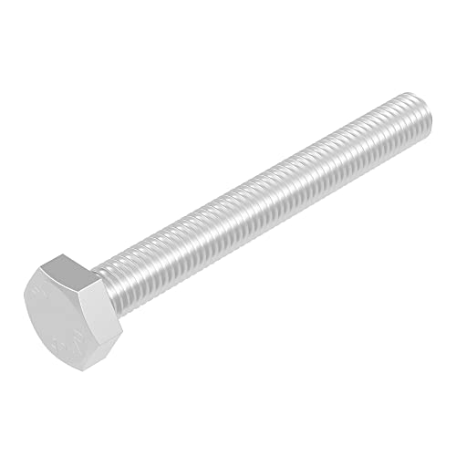 Seccaro Vite Esagonale M6 X 50 Mm, Acciaio Inox V2A Va A2, Din 933/Iso 4017, Esagono Esterno, 20 Pezzi