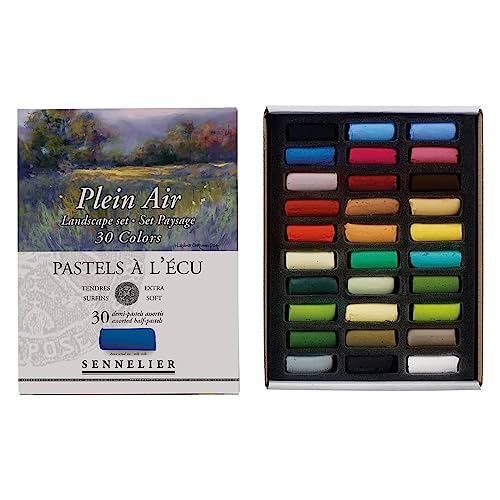 Sennelier Half Stick Pastel Landscape 30 Set By Sennelier