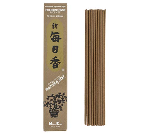 Morning Star Classique 50 Stick Frankincense Con Portaincenso In Ceramica