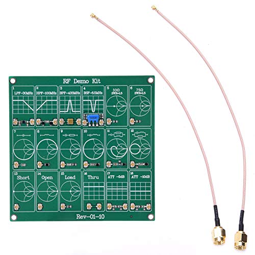 Scheda Di Prova Rf, 18 Moduli Funzionali Rf Demo Kit Nanovna Rf Modulo Di Prova Vector Network Analyzer Board Filter/Attenuatore Modulo Con 2 Ufl Patc
