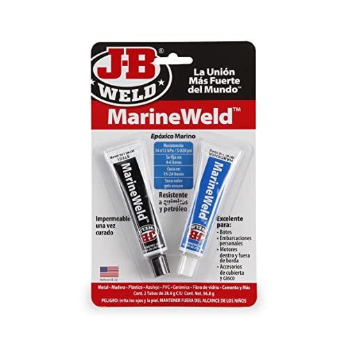 J-B Weld 8272Spa - Epoxico Marino - Saldatura - Epossidica - Impermeabile - Imbarcazioni - Motori - Accessori - Marine Weld