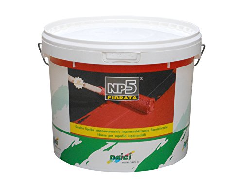 Naici Guaina Liquida Per Terrazzi 5 Kg Bianca Impermeabilizzante Np5