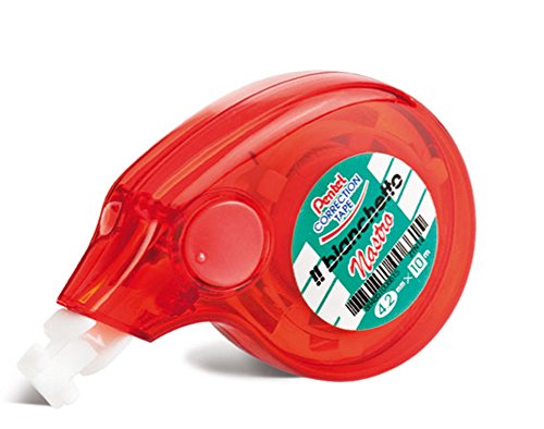 Pentel Ztn14 Il Bianchetto Nastro 10 Mt, Pack 4 Pezzi