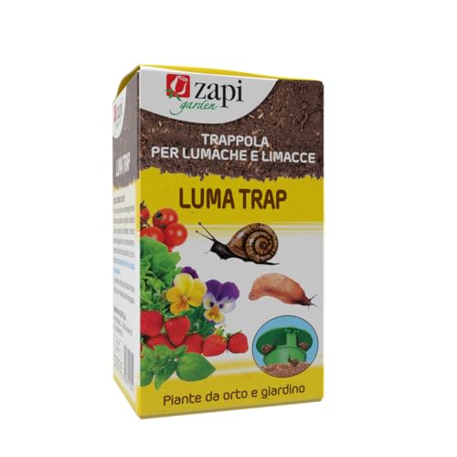 Zapi Garden | Luma Trap, Trappola Per Lumache E Limacce, Per Piante Da Orto E Giardino, 9X15Cm