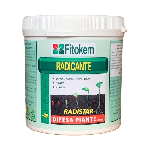 Fitokem | Radistar 400 Gr Radicante Micorrize Bio Stimola La Produzione E La Crescita Naturale Di Radici | Radicante In Polvere Vasi Fiori Orto (400 G