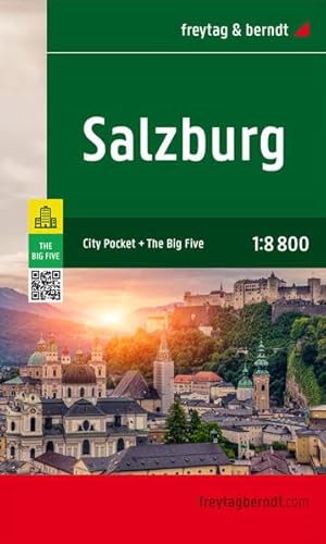 Salisburgo: Stadskaart 1:10 000