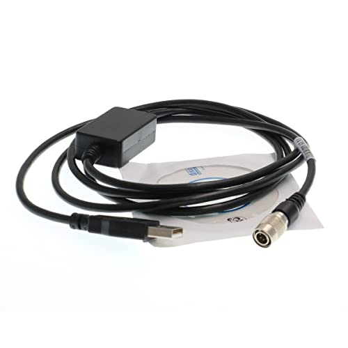 Eonvic Hr 6Pin Maschio Trasferimento Usb Cavo Dati Per Top-Con/Sokkia Stazioni Totali (Fit Win10