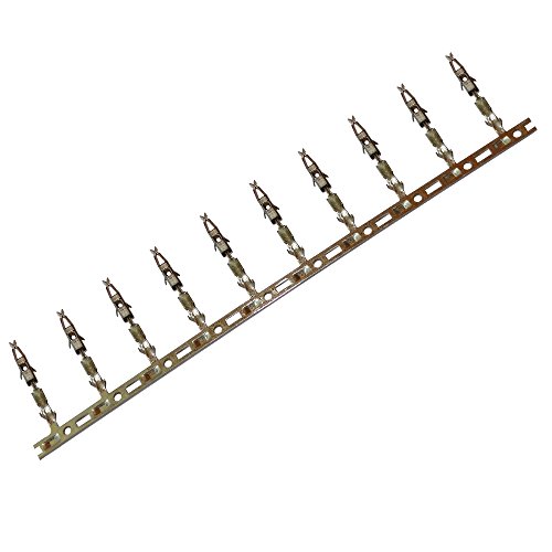 Aerzetix - 10 X Pin Poli Femmina Per Connettore Mini Scheda Fascio Autoradio Iso .