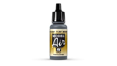 Vallejo 097 Model Air - Colore Acrilico, 17 Ml, Grey Primer