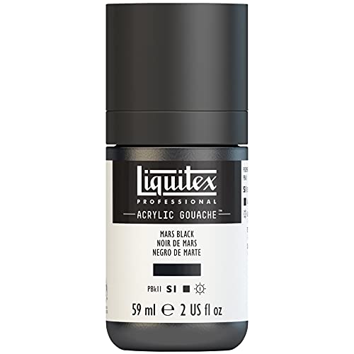 Liquitex Guazzo Acrilico Professionale, Mars Black, 59 Ml, 59 Unità