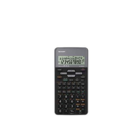 Sharp Calcolatrice Scientifica El 509 Grigia