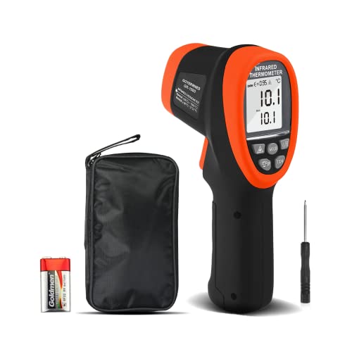 Termometro Infrarossi Senza Contatto, Pirometro Laser Industriale Ad Alta Temperatura Gr-1500, Da -58℉ A 2732℉ (-50℃ ~ 1500℃) Il Tester Di Temperatura