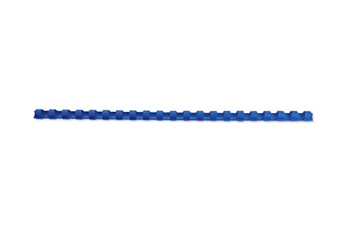 Gbc Dorsi Plastici 21A 6Mm 100Pz - Blu - 4028233