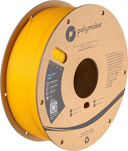 Polymaker Pe01006 Polylite Filament Abs Geruchsarm 1.75Mm 1000G Giallo 1 Pezzo
