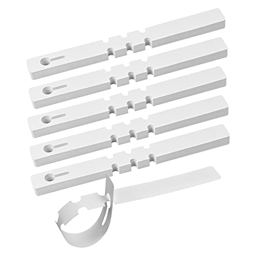 Laughhe Etichette Per Piante Da Giardino 200 Pezzi, Durevole Marcatori Per Piante In Plastica Cartellini Da Giardino Riutilizzabili, Etichette Per Alb