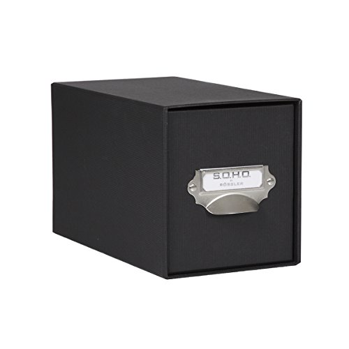 Rössler 1327452700 - Scatola Porta-Cd, Colore: Nero, 1 Pezzo